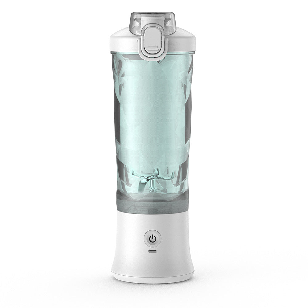 Portabel blender med 6 rostfria blad, krossar is och frysta bär