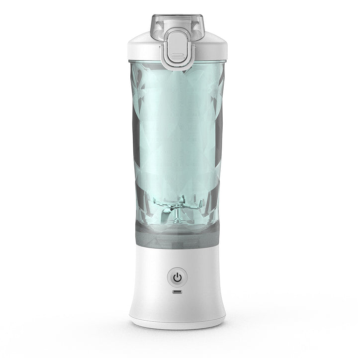 Portabel blender med 6 rostfria blad, krossar is och frysta bär