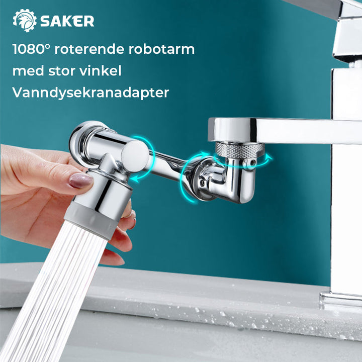 1080° roterende vannkran adapter - Mångsidig vannspray