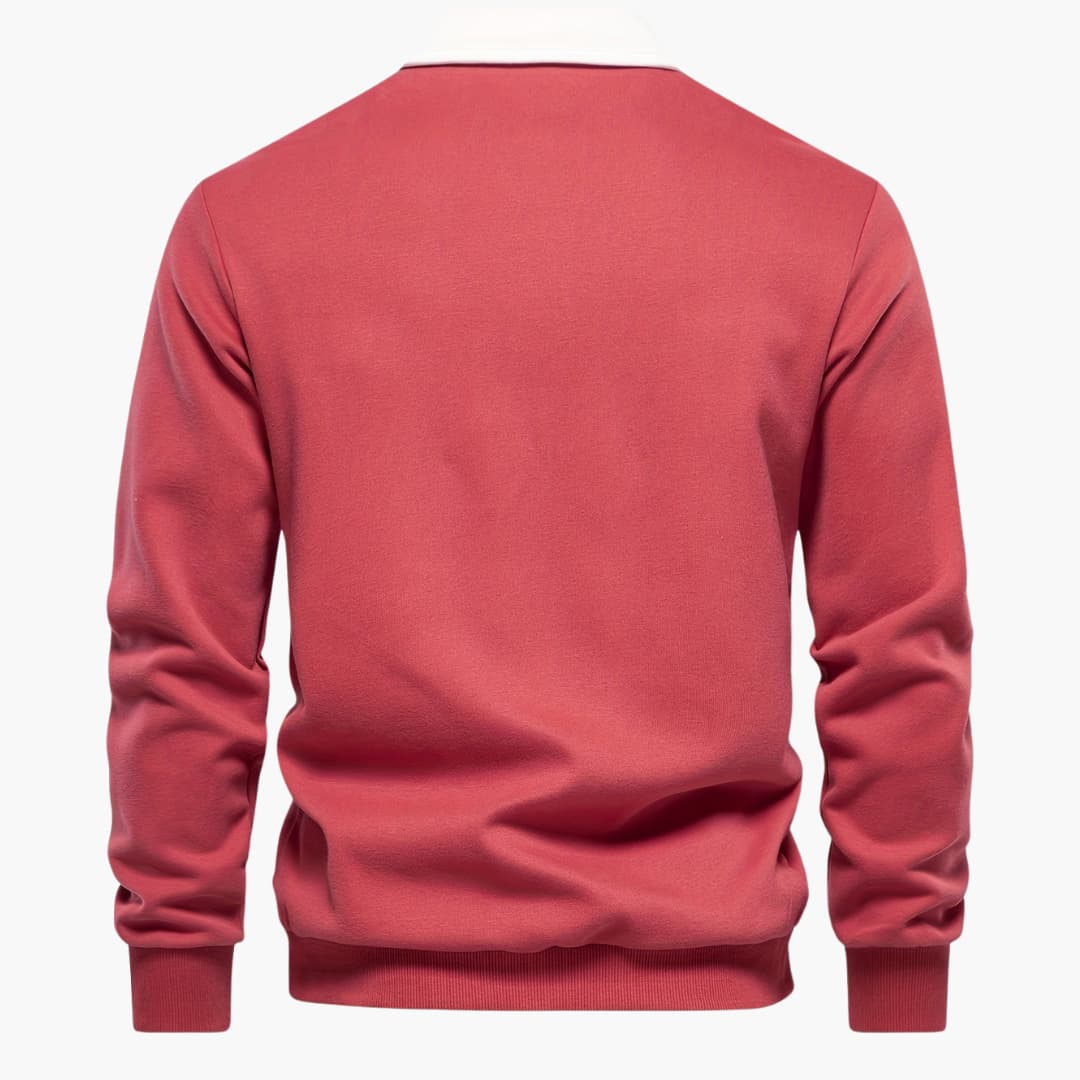 Hans - Snygg Color Block-tröja för män