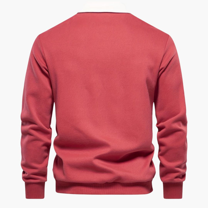 Hans - Snygg Color Block-tröja för män