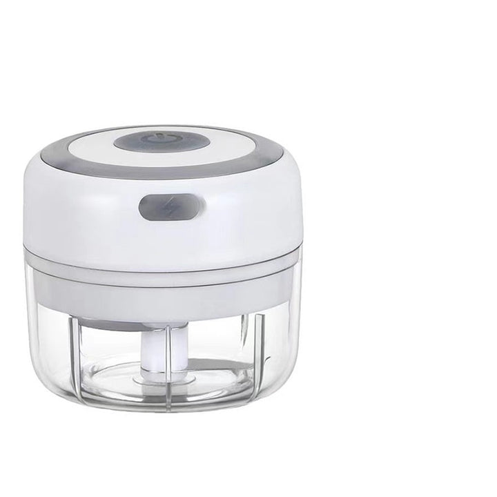 Elektrisk grönsakshackare mini med USB-laddning för vitlök