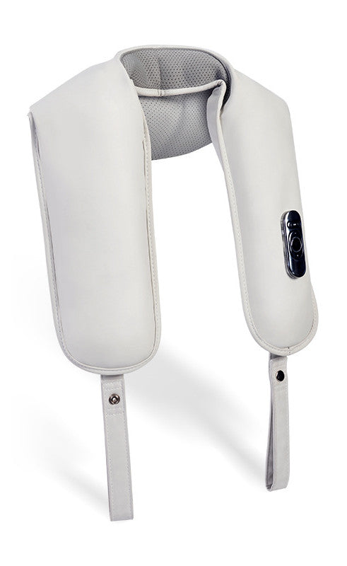 Nackmassager med klämmor över axlarna