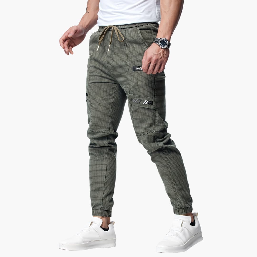 Daniel - Stilfulla koniske joggers för män