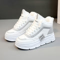 Kvinnornas Vinter Sneakers Tykk Sula Fleece Fôr för Ultimat Komfort