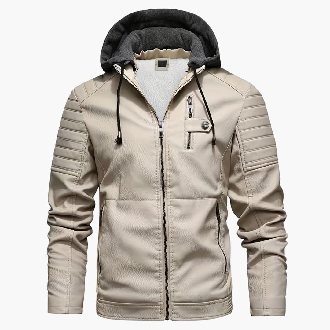 Herr Softshell-jacka med huva vindbeskyttende jacka