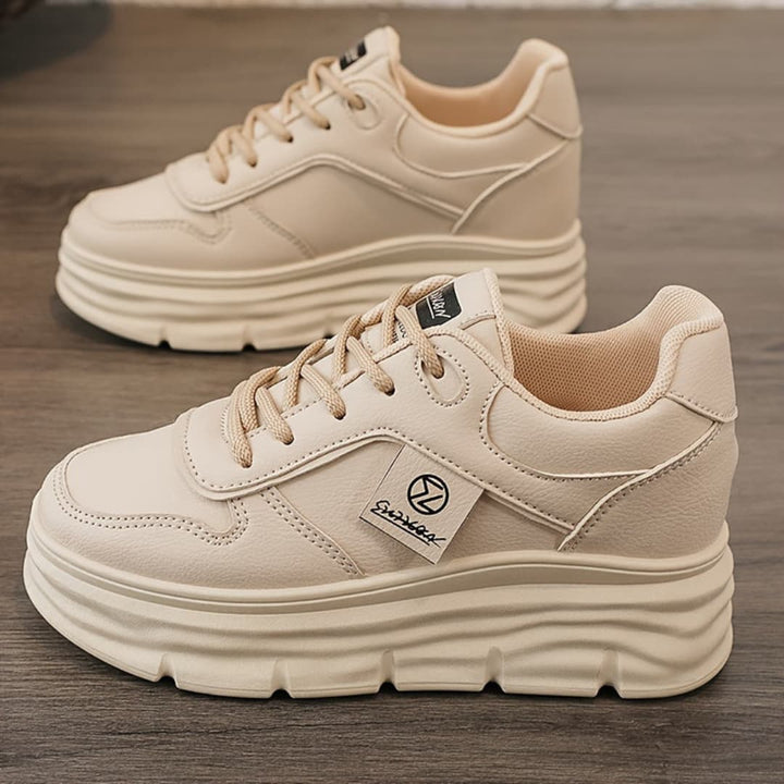 Dam Fashion Skateboard Sneakers Lettvekts All-Season Fottöy