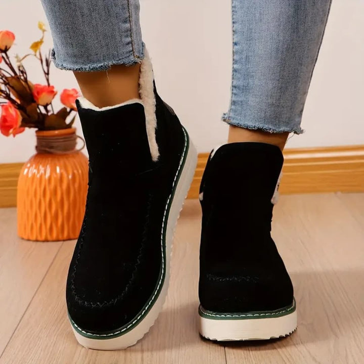 Jasmina - Värme slip-on ankelstövler till dam