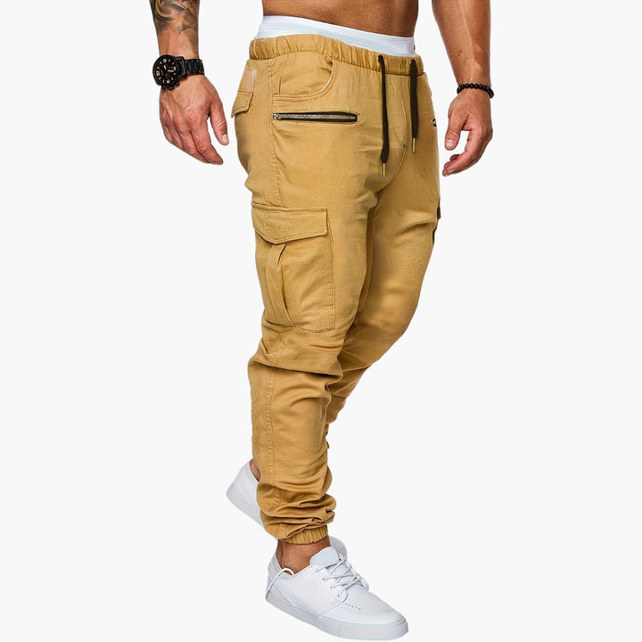 Angelo - Snygga Cargo Joggingbyxor för Herr
