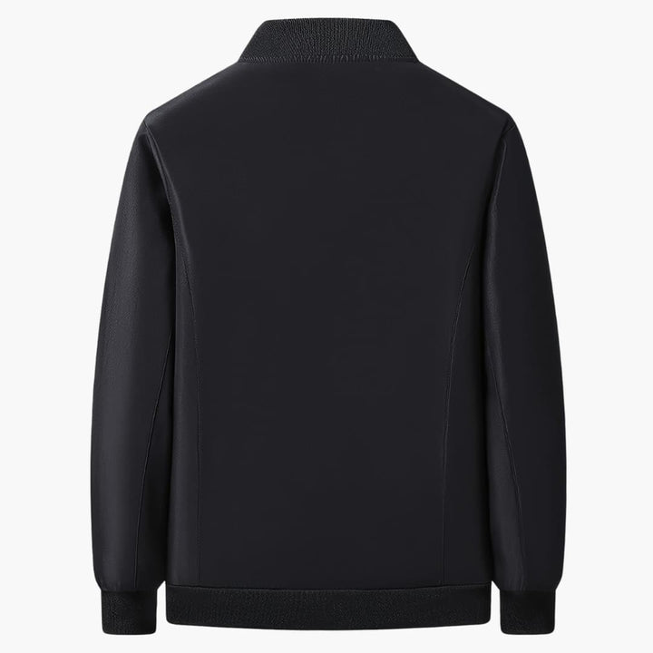 Herr Fleece-fôret Casual Jacka Bekväm och Snygg