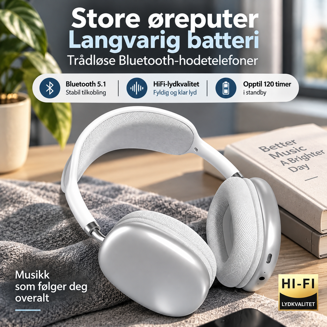 Hodetelefoner - Stöyreduserende | Komfort &amp; Stil
