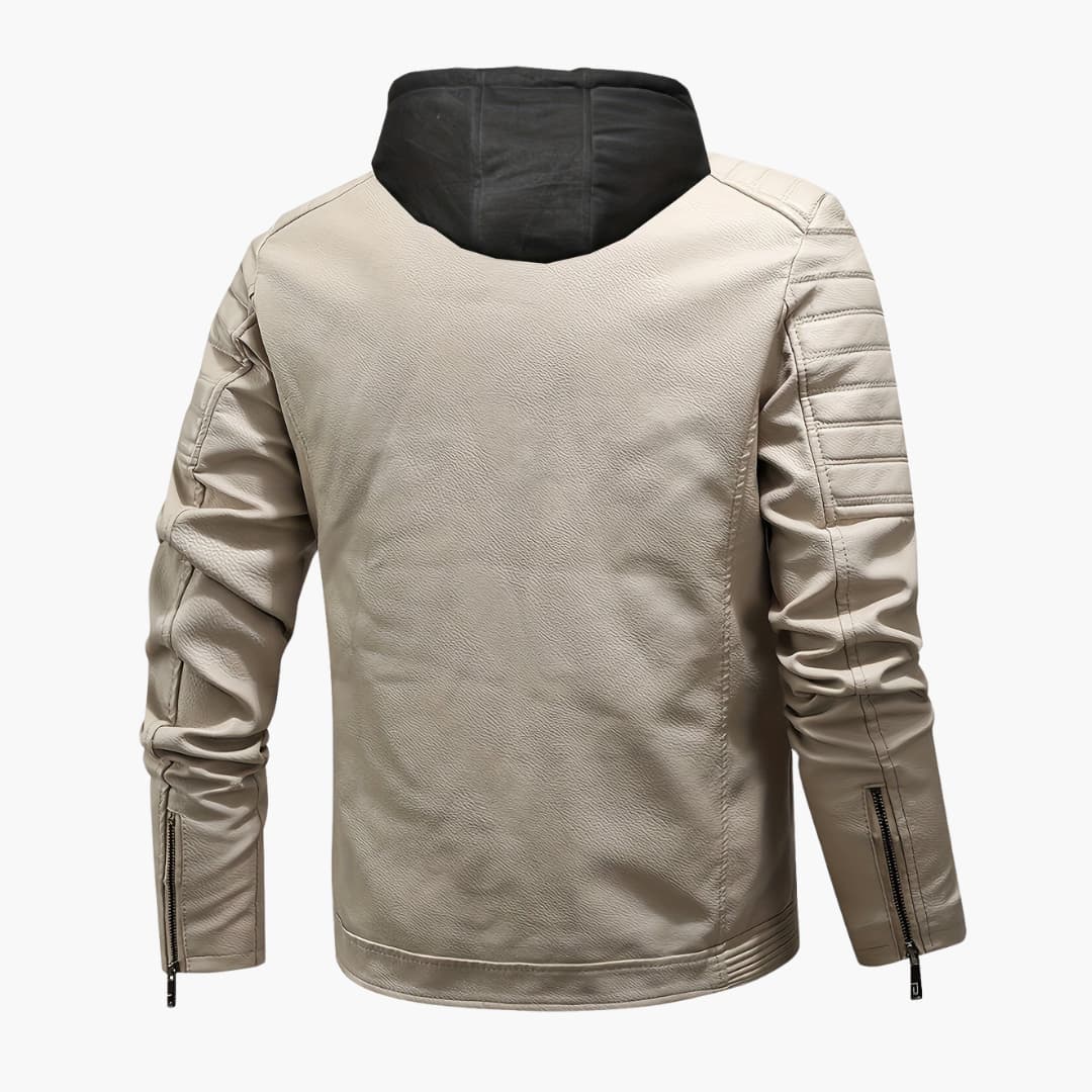 Herr Softshell-jacka med huva vindbeskyttende jacka