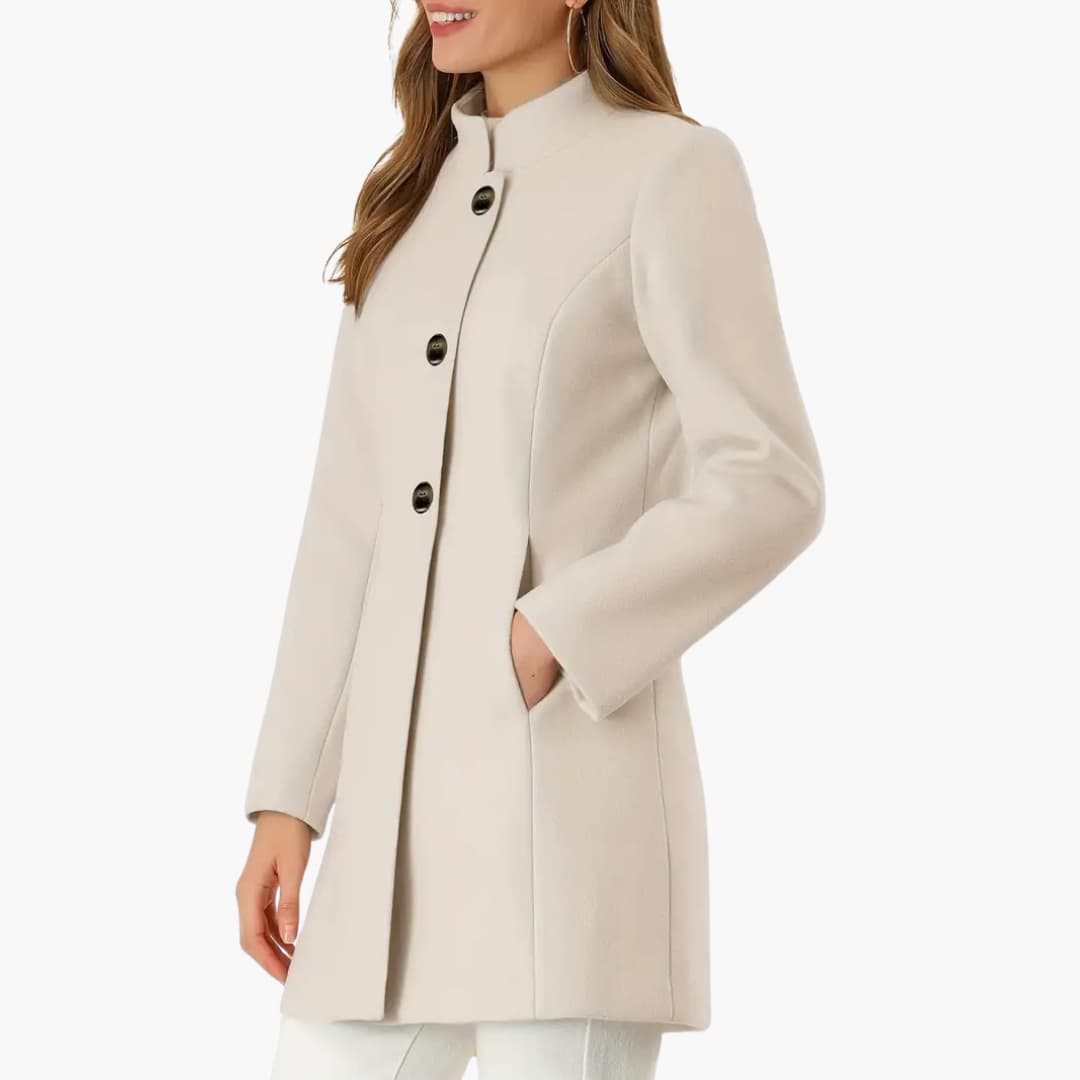 Krista - Elegant Slim Fit-frakk till dam