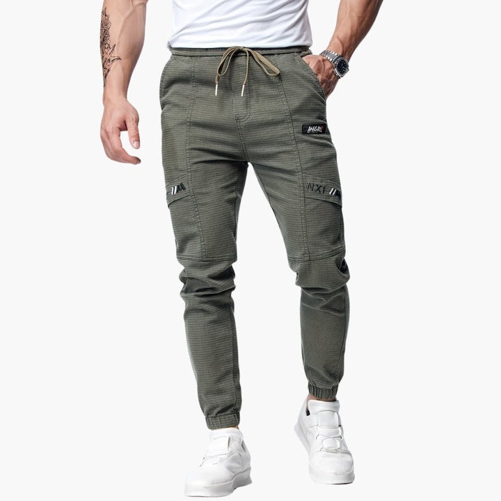 Daniel - Stilfulla koniske joggers för män