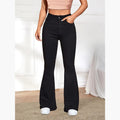Greta - Varm fleecefôret Flare-jeans till dam