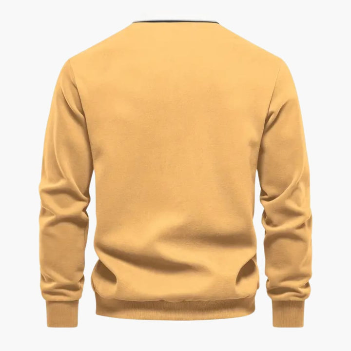 Hans - Snygg Color Block-tröja för män