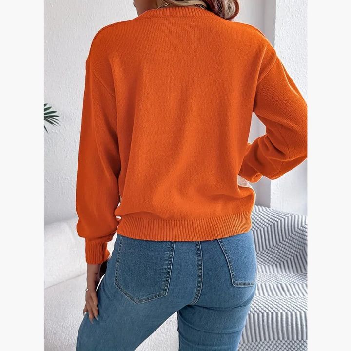 Fabienne - Varm långärmad tröja för kvinnor