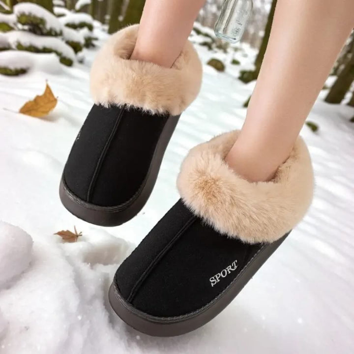 Lara - Dam Varm Plysjforet Snöstövel