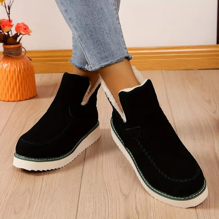 Jasmina - Värme slip-on ankelstövler till dam