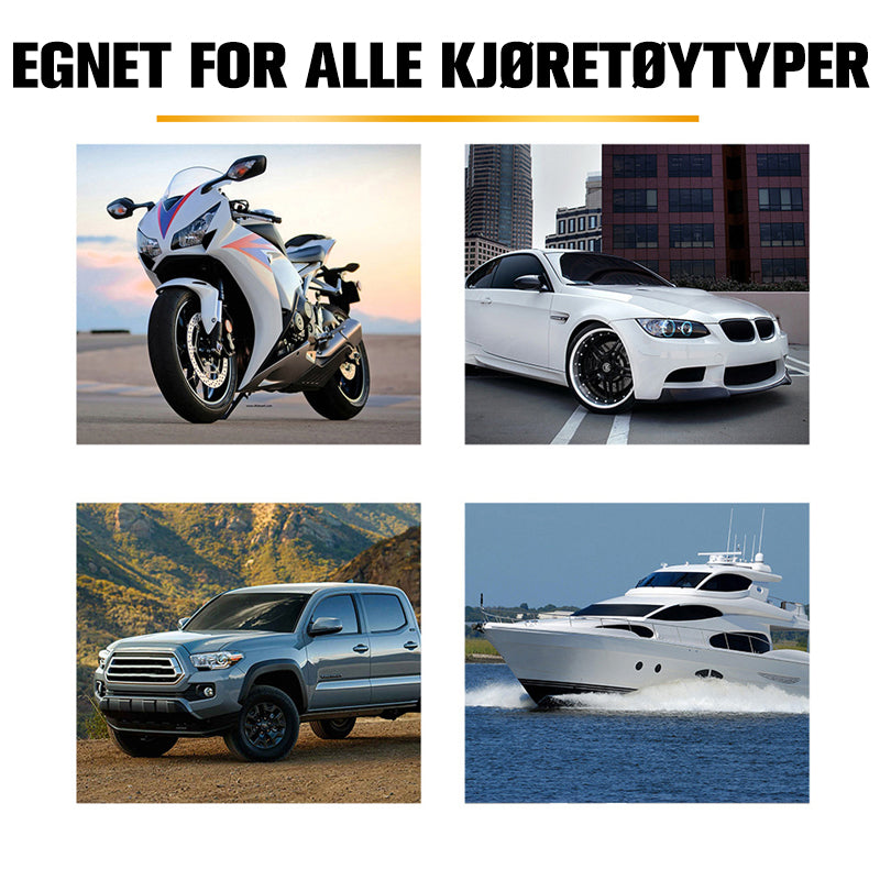 3 i 1 Bilpleiespray - Hurtig, Effektiv, Högbeskyttelse