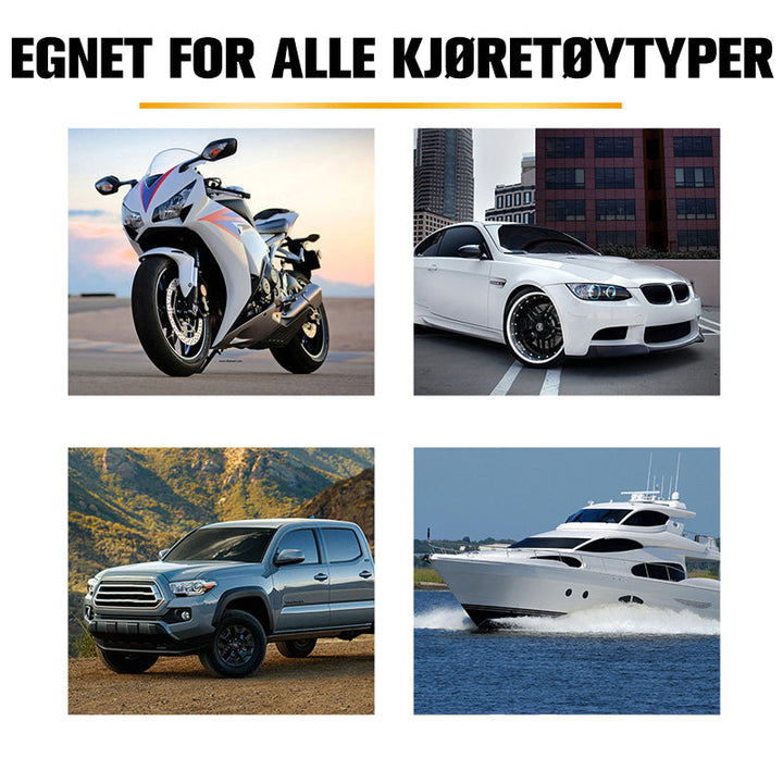 3 i 1 Bilpleiespray - Hurtig, Effektiv, Högbeskyttelse