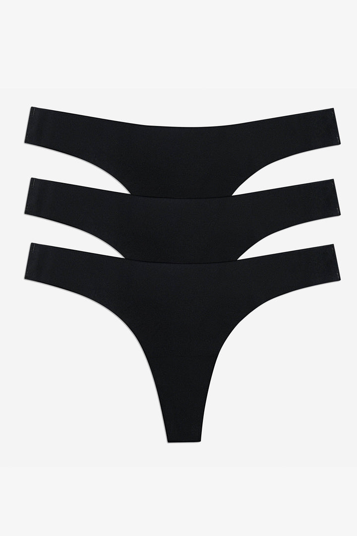 3-Pack Sömlös Tynn Stringtruse | Bekvämt Underkläder