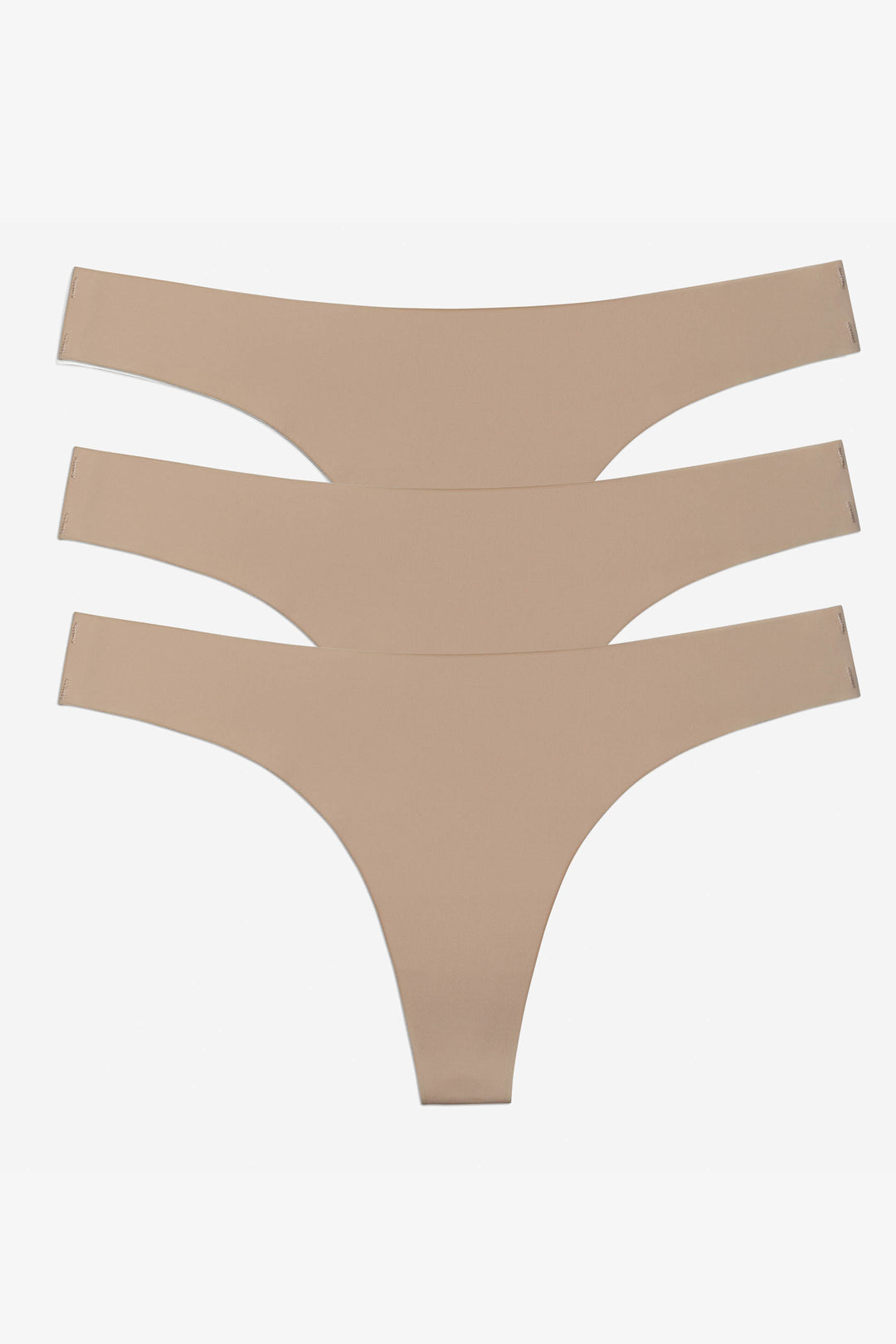 3-Pack Sömlös Tynn Stringtruse | Bekvämt Underkläder