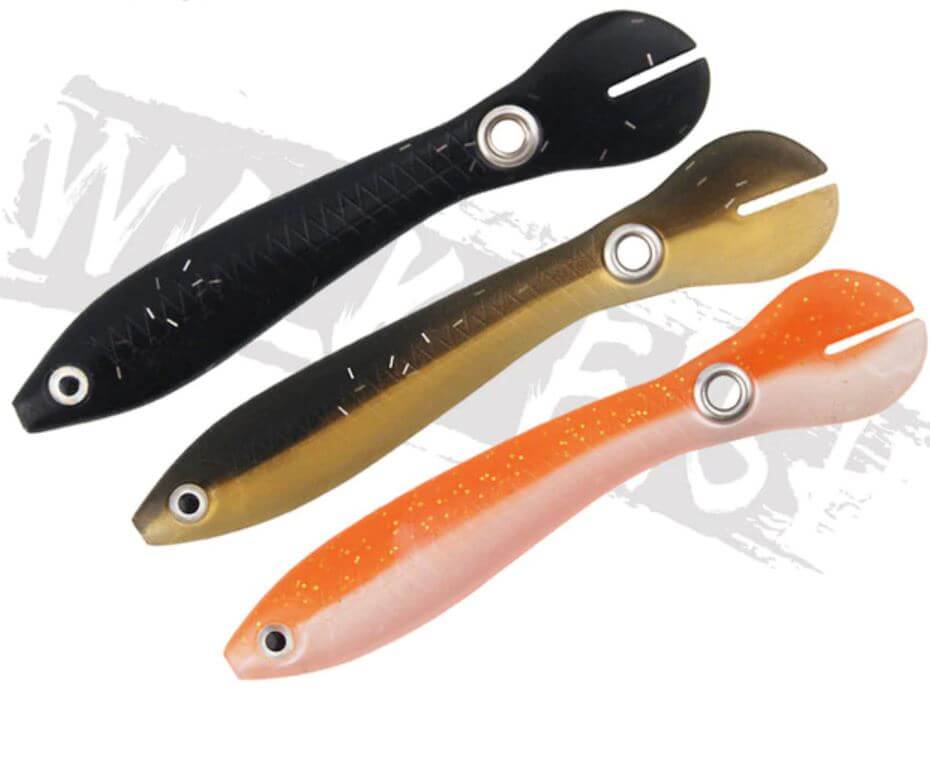 Bionisk Mjuk Fiskesluk – 3 Pakk