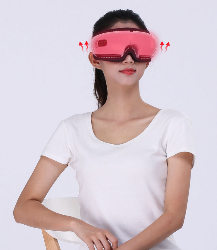 Vit smart ögonmassager
