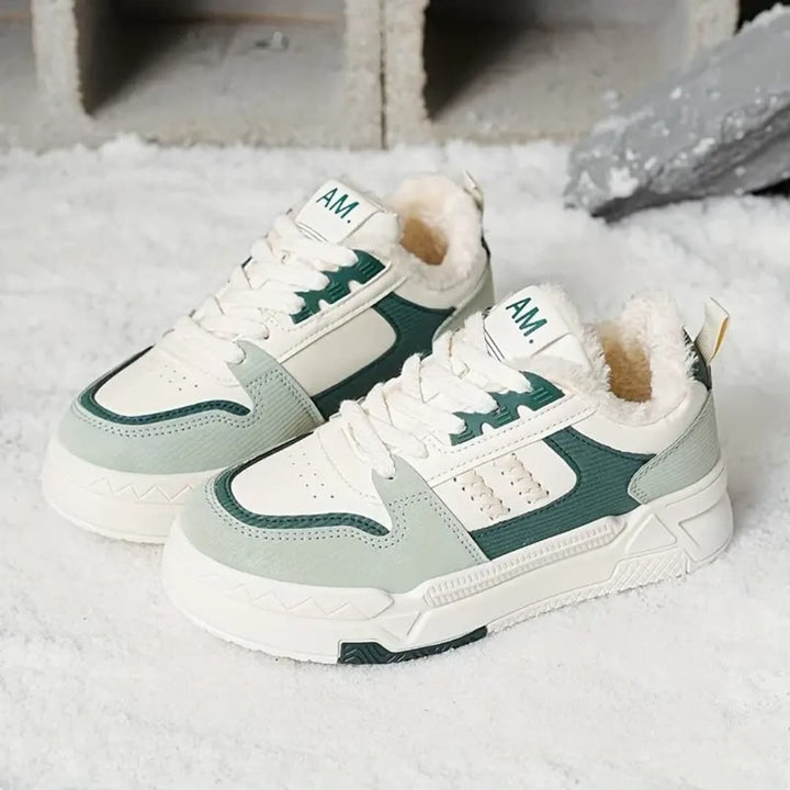 Jennifer - Värme fleecefôrede sneakers till dam