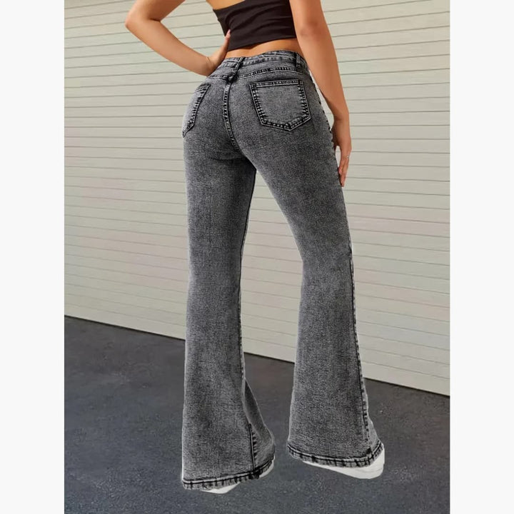 Hilda - Bekväma slankejeans med hög midja för kvinnor