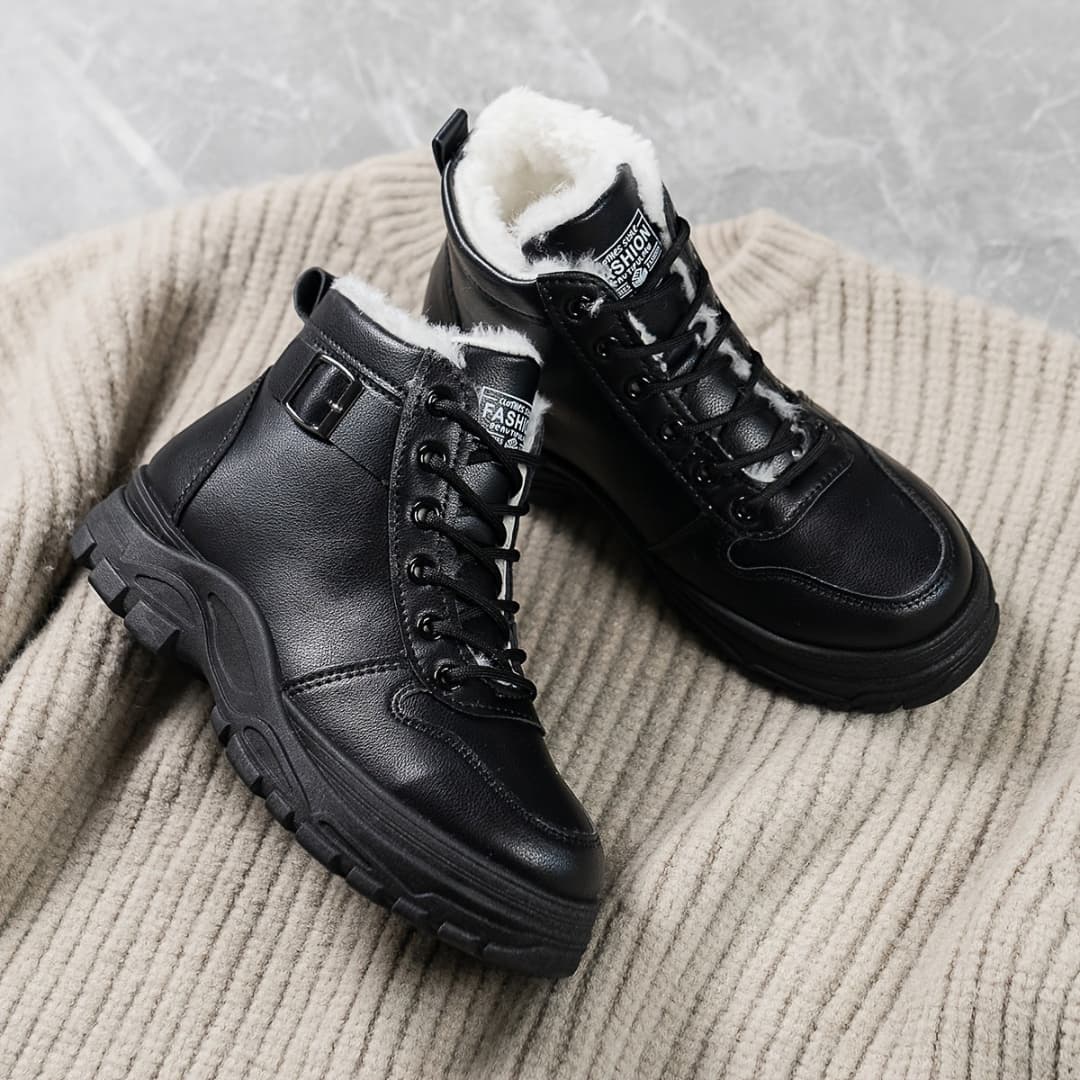 Arctic Elegance Dam Vinter Snöboots Vattentäta Halkefrie