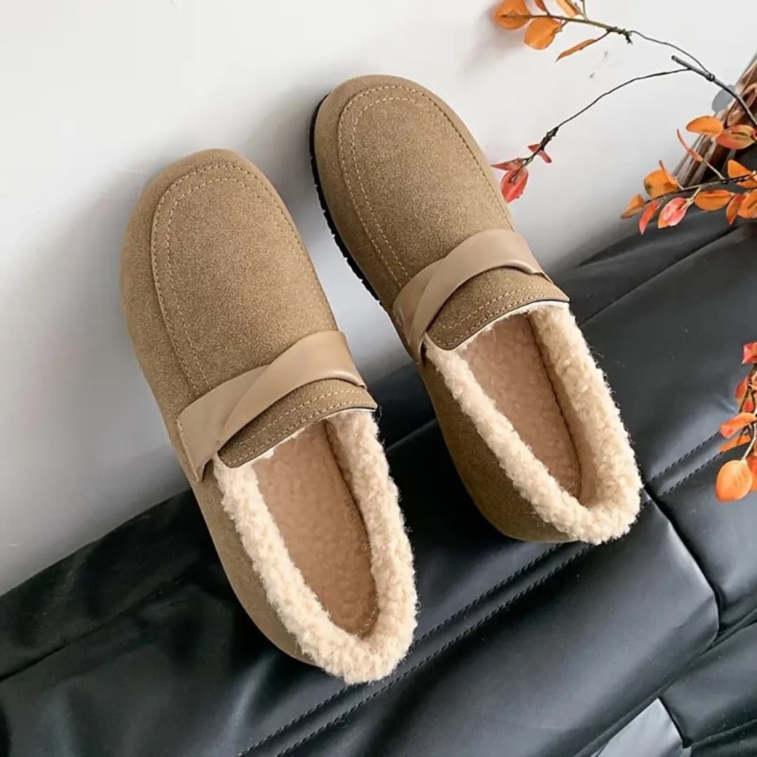 Maya - Bekväma värme slip-on-skor för kvinnor
