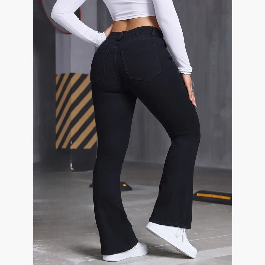 Hilda - Snygga Flare-jeans med hög midja för dam