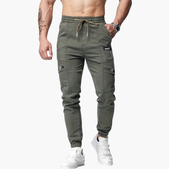 Daniel - Stilfulla koniske joggers för män
