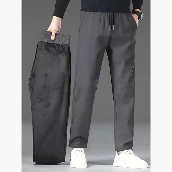 Arthur - Fleece-forede Utomhus Joggingbyxor för Herr