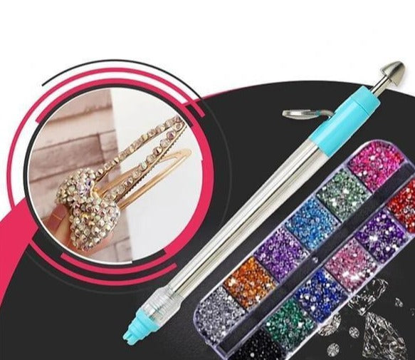 5D Diamantmalingspenn: Enkel Precision för Krystallkunst