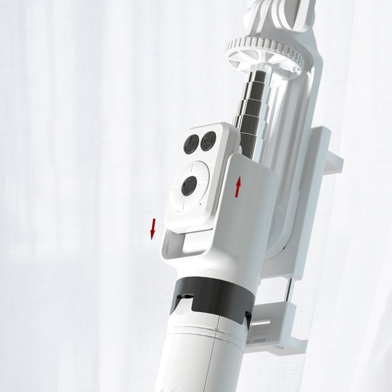 6 i 1 Selfie Stick med Fylllys - Lätt och Stabilisert