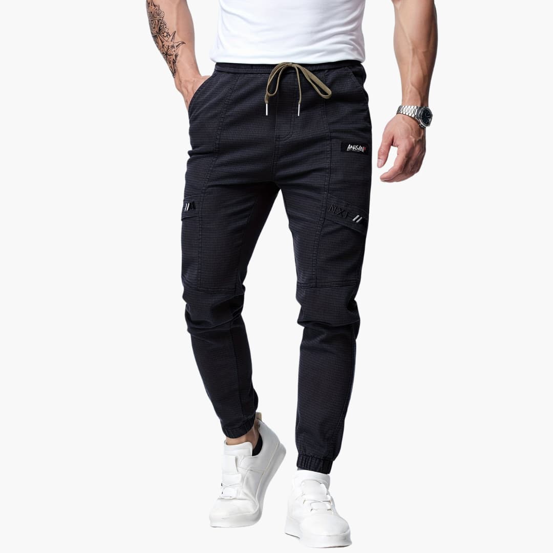 Daniel - Stilfulla koniske joggers för män