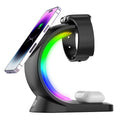 Magnetisk laddstation med RGB-ljus