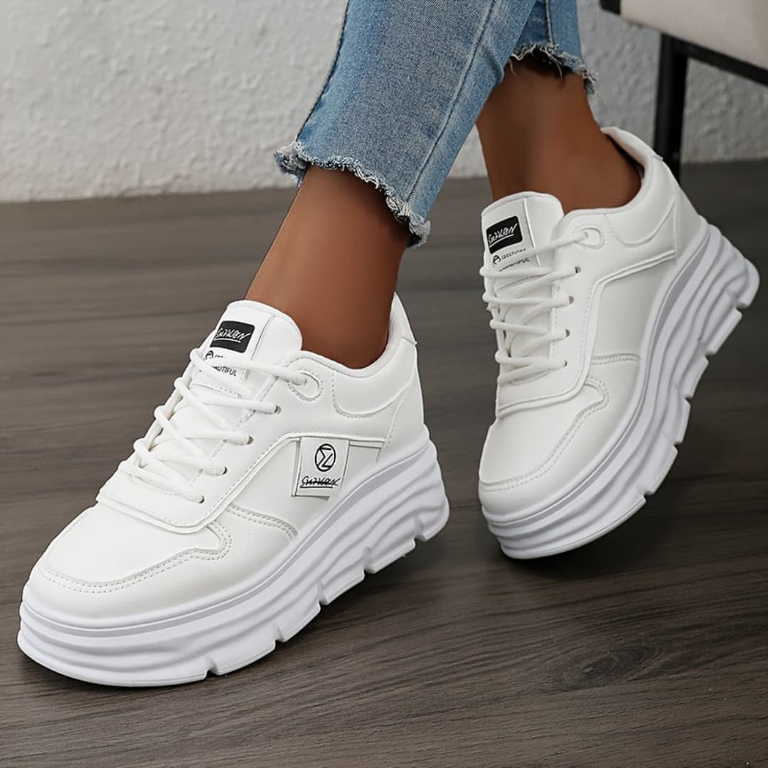 Dam Fashion Skateboard Sneakers Lettvekts All-Season Fottöy