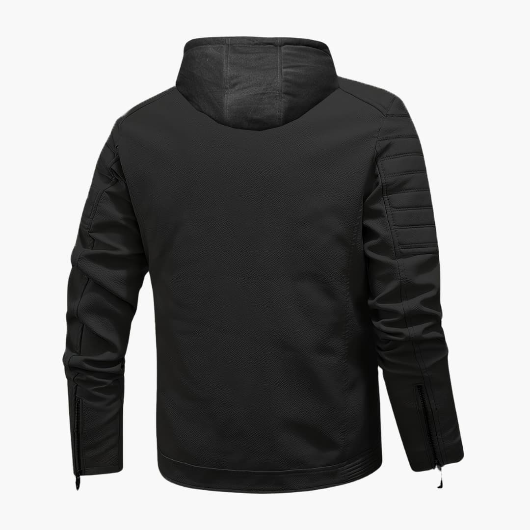 Herr Softshell-jacka med huva vindbeskyttende jacka