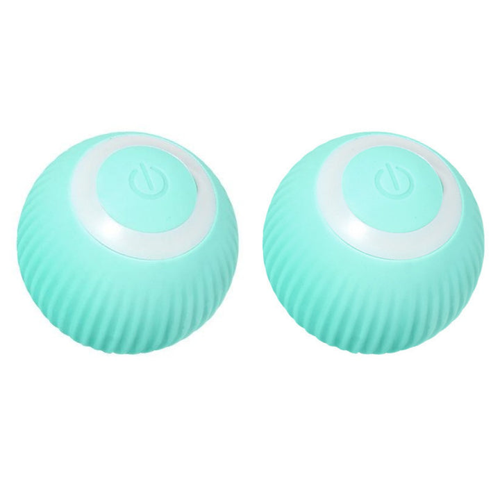 Kattleksak med rullande boll, intelligent rörelse och USB-laddning