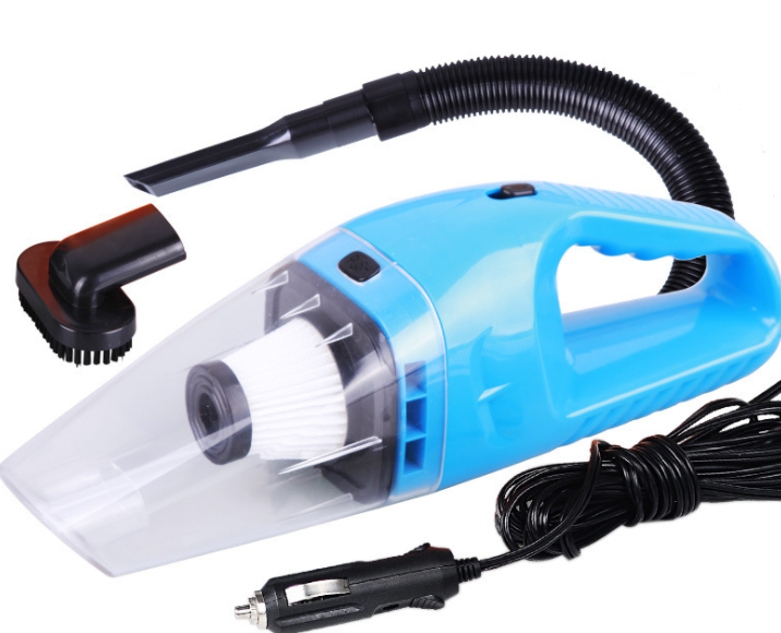 Bildammsugare 120 W i tre färger för bilen och hemmet