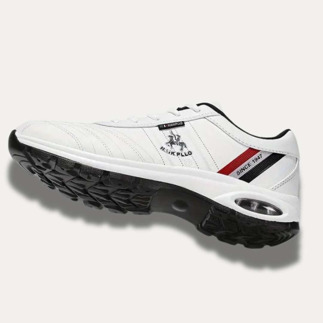 Trendig herresneakers med luftpute