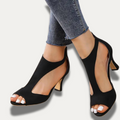 Stilfulla peep-toe häler