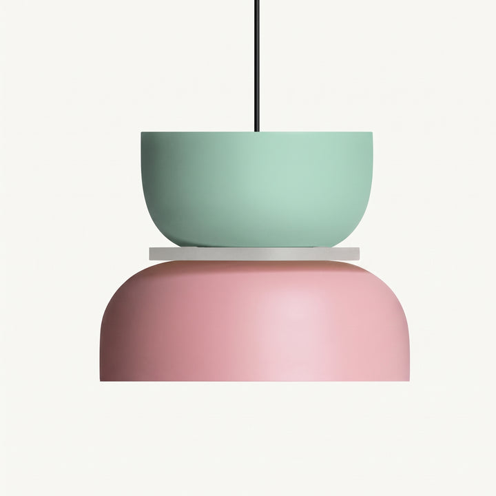 Minimalistisk Pendellampa i Pastell för Modern Interiör
