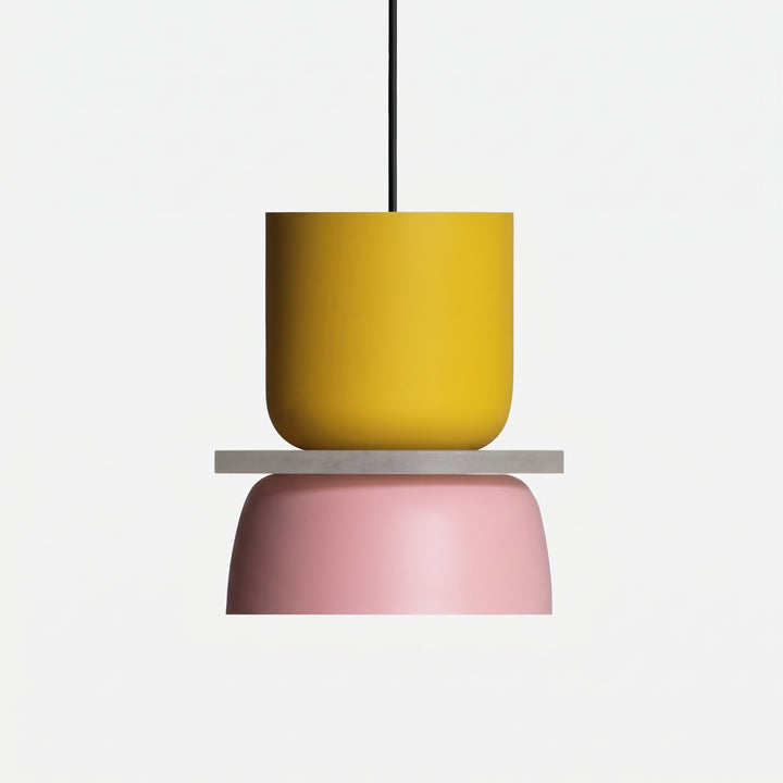 Minimalistisk Pendellampa i Pastell för Modern Interiör