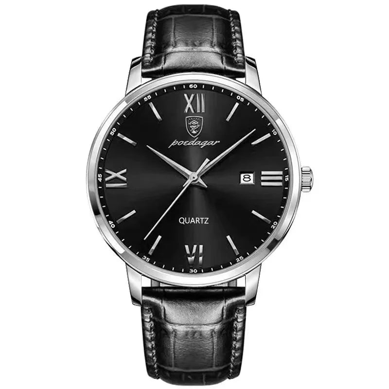Luksuriöst Armbåndsur för Män - Elegant Kvartsklokke