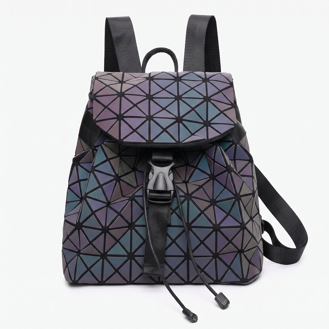 Unisex Lysende Geometrisk Ryggsäck